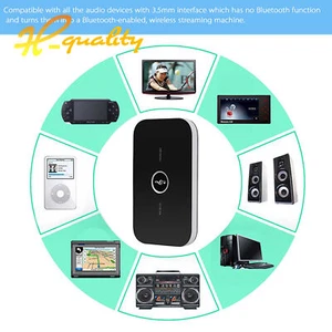 2-in-1 Bluetooth Adapter Receiver & Transmitter Wireless Home TV Audio Adapter - Picture 1 of 22
