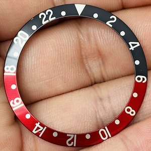 Rolex Coke Insert Turn Grey For Gmt Master Model Ref 16700 16710 16760 - Imagen 1 de 8