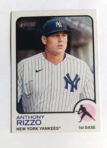 2022 Topps Heritage High Number #539, Anthony Rizzo - Picture 1 of 2