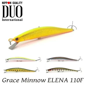 DUO GRACE MINNOW ELENA 110F FLOATING JAPAN FISHING Lure 110mm 7.3g More Colors - Picture 1 of 18