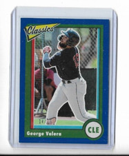 GEORGE VALERA 2023 PANINI CHRONICLES CLASSICS BLUE PARALLEL 14/25 #19