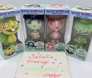 Happy Tree Friends FUNKO Figure Russell Flippy Giggles Nutty Set of 4 Unopened - Picture 1 of 12