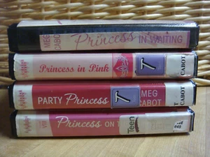 4 PRINCESS DIARIES by MEG CABOT Unabr CD Sets - Waiting / Pink / Party / Brink - Picture 1 of 7