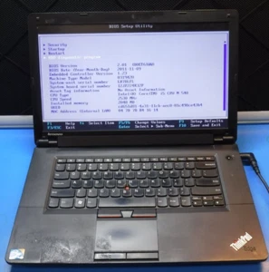Lenovo ThinkPad Edge 15.6" Laptop Intel i5- M 540 2.53Ghz CPU POSTS (For Parts) - Picture 1 of 10
