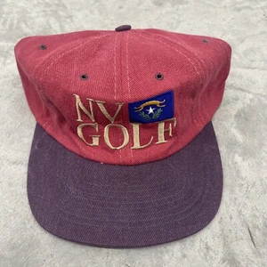 De colección NV Nevada Golf Snapback Gorra Gorra Nissin Gorra Nueva sin Etiquetas - Imagen 1 de 4