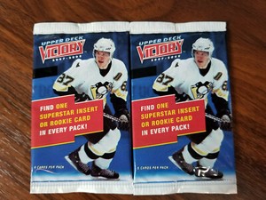 2007-08 Upper Deck Victory hockey (2) 6 card retail packs  - See Checklist
