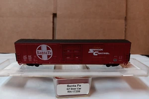 Red Caboose #RN-17209 Santa Fe 62' Boxcar N Scale - Picture 1 of 6