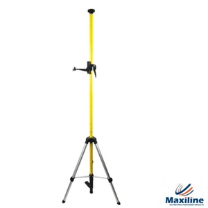 3.5M Indoor Telescoping Pole w Tripod for Cross Line & Rotary Laser level Video - Picture 1 of 7