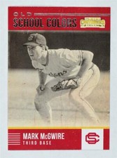2015 Panini Contenders Old School Colors #43 Mark McGwire - NM-MT