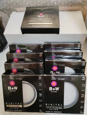B+W 49_82mm Ultra Thin UV Filter XS PRO MRC Nano HAZE Protective BW Camera Lens - Image 1 of 4