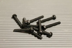 10 Stk. Linsenkopfschrauben M3x20 aus Kunststoff mit Kreuzschlitz DIN7985 Nylon - Bild 1 von 1