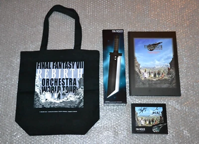 Final Fantasy VII 7 Rebirth Orchestra World Tour OSAKA - Juego completo firmado - Japón Foto 1 de 4
