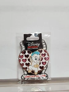 Disney DSF DSSH Pin LE Valentines Day Stained Glass Heart Pegasus - Picture 1 of 2