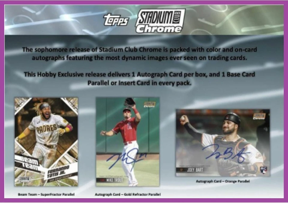 2021 Topps Stadium Club Chrome Vet Base  All-Stars & HOFers You Pick Your Cards - Image 1 of 1