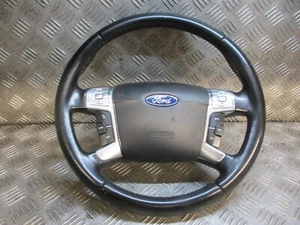2010 FORD MONDEO 2.0 TDCi Titanium ESTATE LEATHER MULTIFUNCTION STEERING WHEEL - Picture 1 of 3