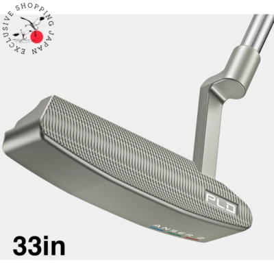 PING 2022 Golf PLD Milled Answer2 Anser 2 Putter PP58 Grip Black 33" Steel Shaft - Image 1 of 4