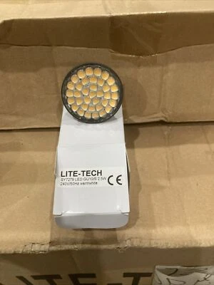 Lite-tech LED GU10 2.5w Warm White Bulbs X20 Per Box - Image 1 of 3