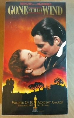 Gone With the Wind (VHS, 1998, Digitally Re-Mastered) Vivien Leigh & Clark Gable - Image 1 of 4
