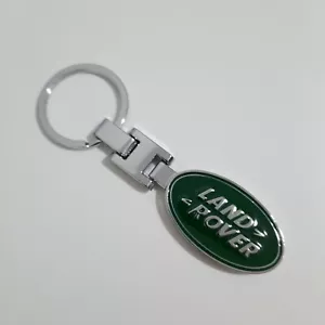 Portachiavi Land Rover Verde - Metallo Regalo Passione Auto Estetica - Foto 1 di 1