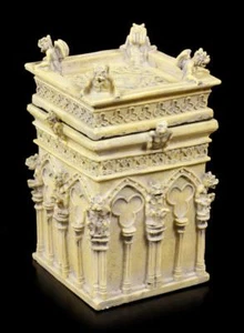 Gargouille Coupe Crayon avec Couvercle - Treasure Keeper - Gothique Bureau Déco - Afbeelding 1 van 4