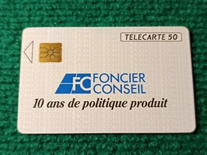 TELECARTE / PHONECARD France 50U - FONCIER CONSEIL - SO2 D392 - Imagen 1 de 2