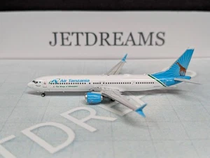 1/400 AIR TANZANIA BOEING 737-9MAX 2020'S COLORS "OLDUVAI GORGE" 5H-TCP PHOENIX - Picture 1 of 8