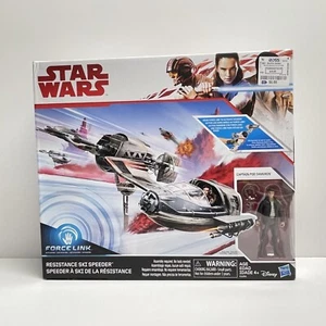 Star Wars Resistance Ski Speeder & Poe Dameron Force Link 2017 Hasbro C1251 NEW - Picture 1 of 4