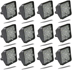 Super Bright LED Work Lamp Assembly Suitable Cars Jeep SUV Bikes Tractors JCB - Bild 1 von 8