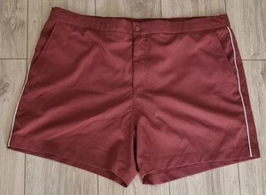 Abercrombie & Fitch Shorts STRETCH red coral XXL Mens - Picture 1 of 6