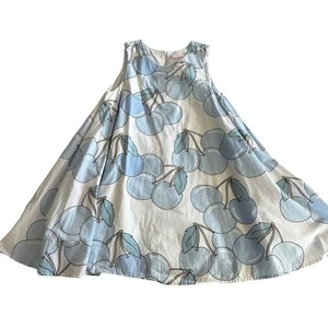 La Chapelle Kinder blau Kirschen ärmelloses Top Größe 12 - Bild 1 von 5