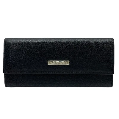 Estuche con anillo de 6 llaves de cuero negro BVLGARI Foto 1 de 4