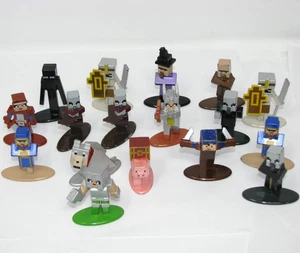 Jada Minecraft Nano Metalfigs Lot 17 Minifiguren Die Cast Metal - Bild 1 von 5