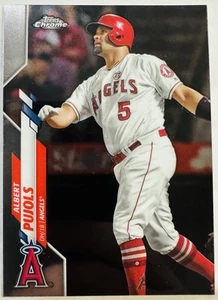 Topps Chrome 2020 Albert Pujols #127 Los Angeles Angels - Imagen 1 de 2