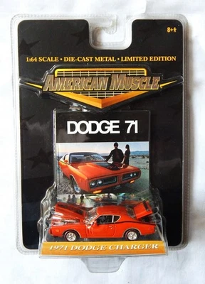 Dodge Charger Ertl American Muscle LE 1971 naranja apertura capó y maletero 1:64 Foto 1 de 3