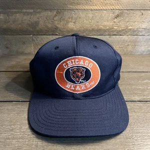 Vintage 80s Chicago Bears Snapback Cap Adjustable Hat - Picture 1 of 7