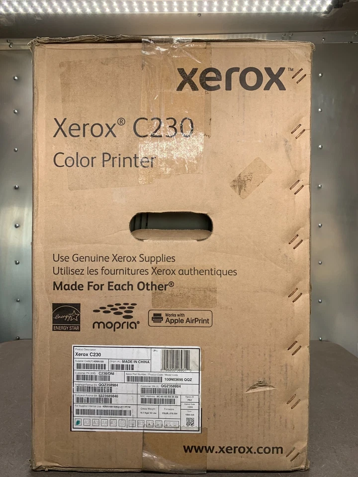 Xerox C230 Color Printer 100N03695 QQZ - Image 1 of 4