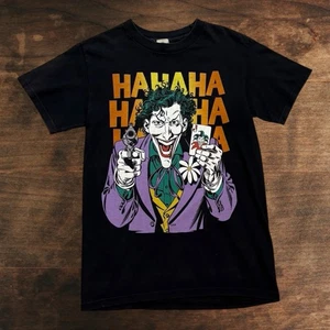 Vintage The Joker HaHaHa DC Comics Batman T Shirt Men’s Small Made in USA Promo - Picture 1 of 4