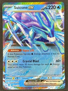 Pokémon Suicune ex 010/034 Blastoise & Suicune ex Deck NM - Picture 1 of 2