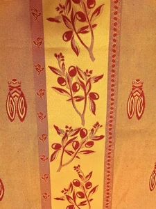 BIENEN Hervorragende JLP Provence Tischdecke 85x88 Rund Französische Provinz FRANKREICH - Bild 1 von 12