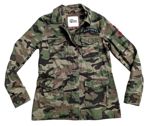 Chaqueta Tommy Hilfiger Denim Camuflada Militar Cremallera y Abotonada XS Camuflaje - Imagen 1 de 13