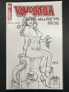 Vampirella Helliday Special #1 CVR D 1:10 LINSNER LINE ART VAR PROSHIPPER - Bild 1 von 10