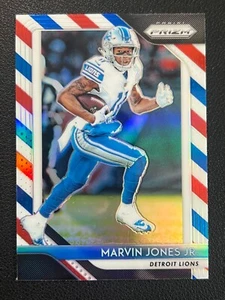 2018 Panini Prizm - Red White & Blue Prizm #137 Marvin Jones - Picture 1 of 2