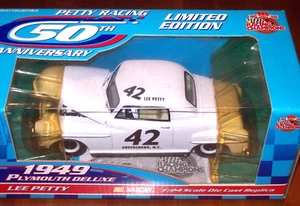 Racing Champions Lee Petty 1949 Plymouth Deluxe 42 Car 50th Anniversary 1:24 - Picture 1 of 12