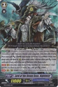CARDFIGHT VANGUARD LORD OF THE SEVEN SEAS NIGHTMIST (GRANBLUE) BT13/016EN RR - Picture 1 of 3