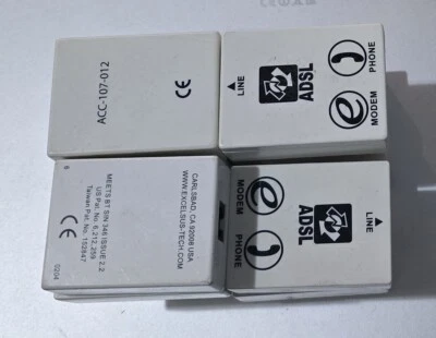 15 x ADSL ACC-107-012 Modem Phone Microfilter Filter Splitter Female Connections - Image 1 of 3