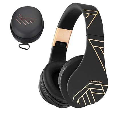 Casque Bluetooth Supra-Auriculaire Stéréo HD Micro SD/TF mode FM Radio Pliabl... - Photo 1/4