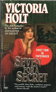 SEVEN FOR A SECRET by VICTORIA HOLT Fawcett Crest PB 1992 1993 1st - Imagen 1 de 1