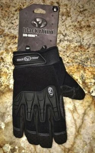BLACK RHINO Sub Rhino Black Grey Waterproof Liner Warm Work Gloves NEW Mens XL - Picture 1 of 6