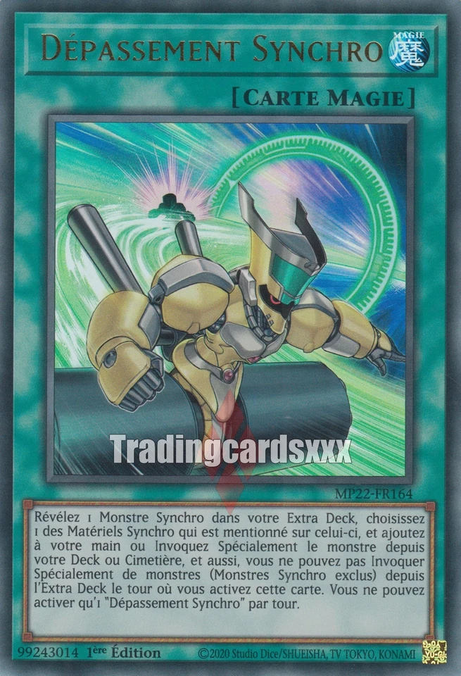 Yu-Gi-Oh! Dépassement Synchro : UR MP22-FR164 - Photo 1/1