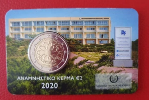 COINCARD CHYPRE 2020 - PIECE DE 2 EUROS - Imagen 1 de 2